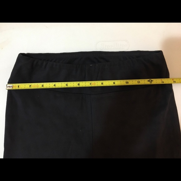 Dark Navy Faux Suede Leggings (Small) - Picture 9 of 11